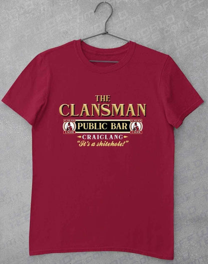 The Clansman Craiglang T-Shirt S / Cardinal Red  - Off World Tees