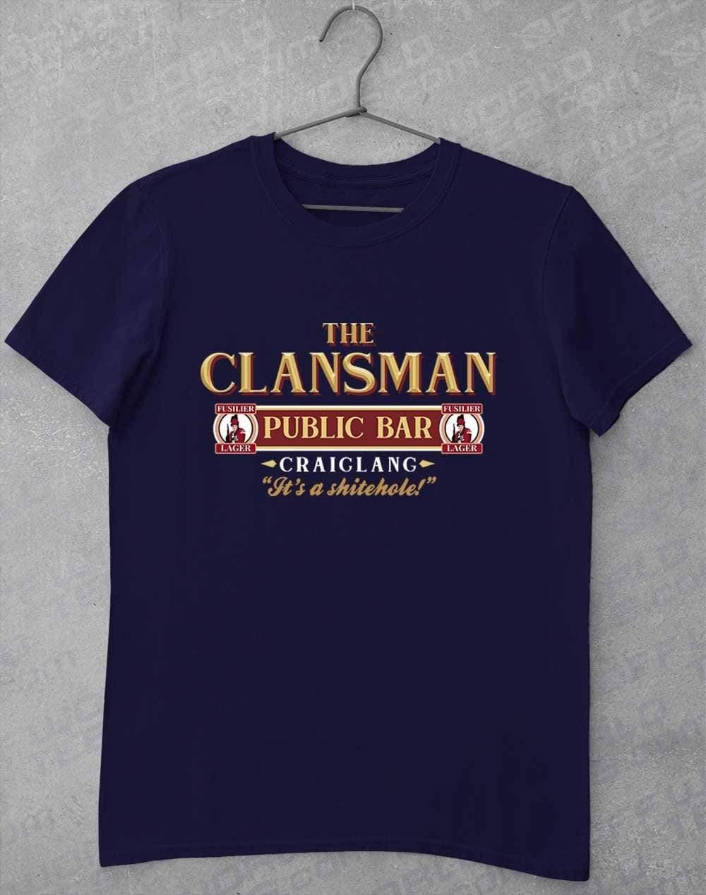 The Clansman Craiglang T-Shirt S / Navy  - Off World Tees