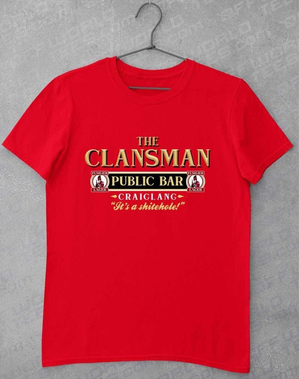 The Clansman Craiglang T-Shirt S / Red  - Off World Tees