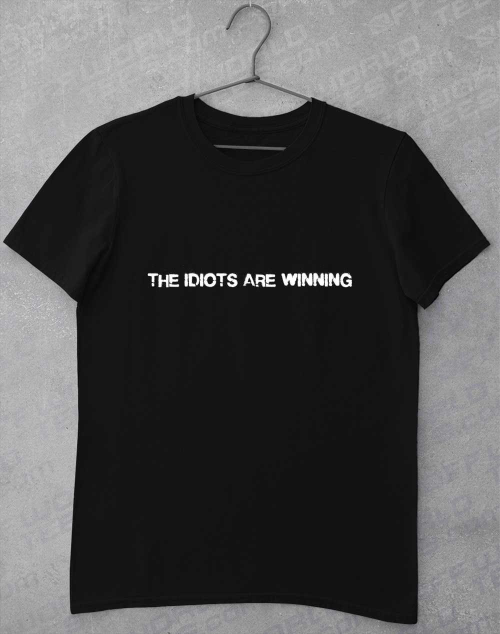 The Idiots Are Winning T-Shirt S / Black  - Off World Tees