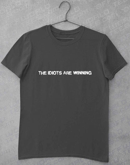 The Idiots Are Winning T-Shirt S / Charcoal  - Off World Tees