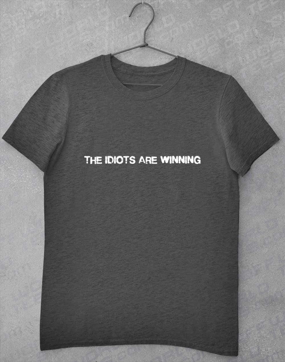 The Idiots Are Winning T-Shirt S / Dark Heather  - Off World Tees