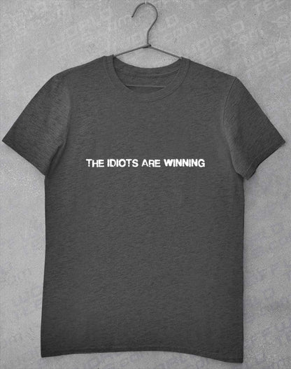 The Idiots Are Winning T-Shirt S / Dark Heather  - Off World Tees