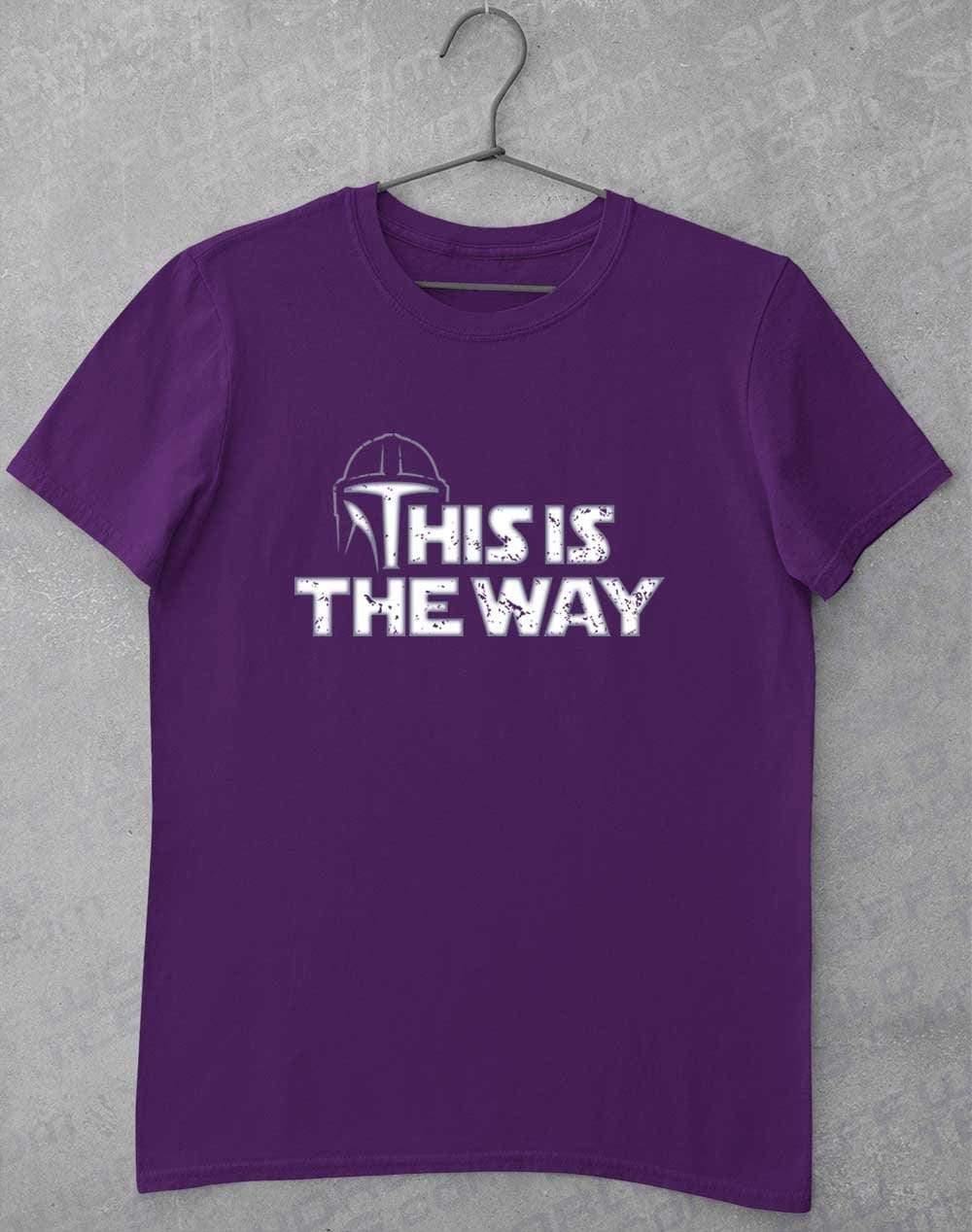 This is the Way - T-Shirt S / Purple  - Off World Tees
