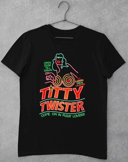 Titty Twister T-Shirt S / Black  - Off World Tees