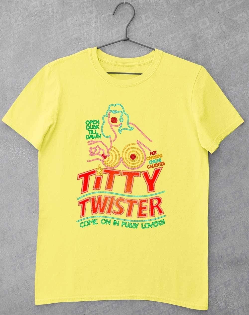 Titty Twister T-Shirt S / Cornsilk  - Off World Tees
