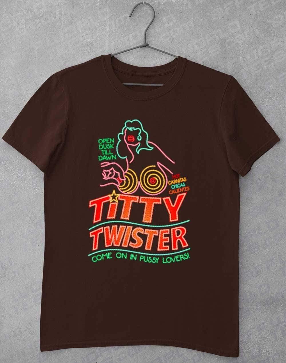 Titty Twister T-Shirt S / Dark Chocolate  - Off World Tees