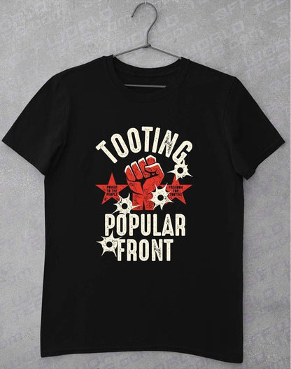 Tooting Popular Front T-Shirt S / Black  - Off World Tees