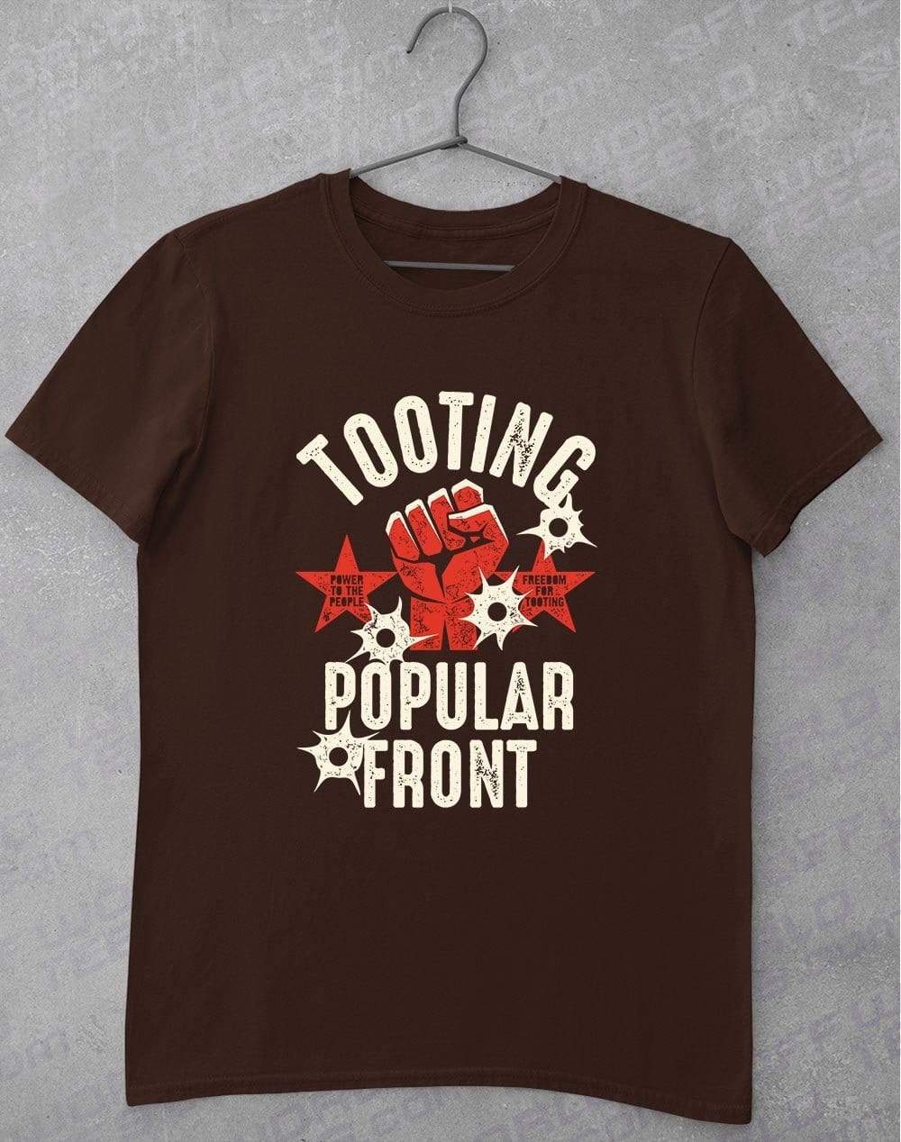 Tooting Popular Front T-Shirt S / Dark Chocolate  - Off World Tees