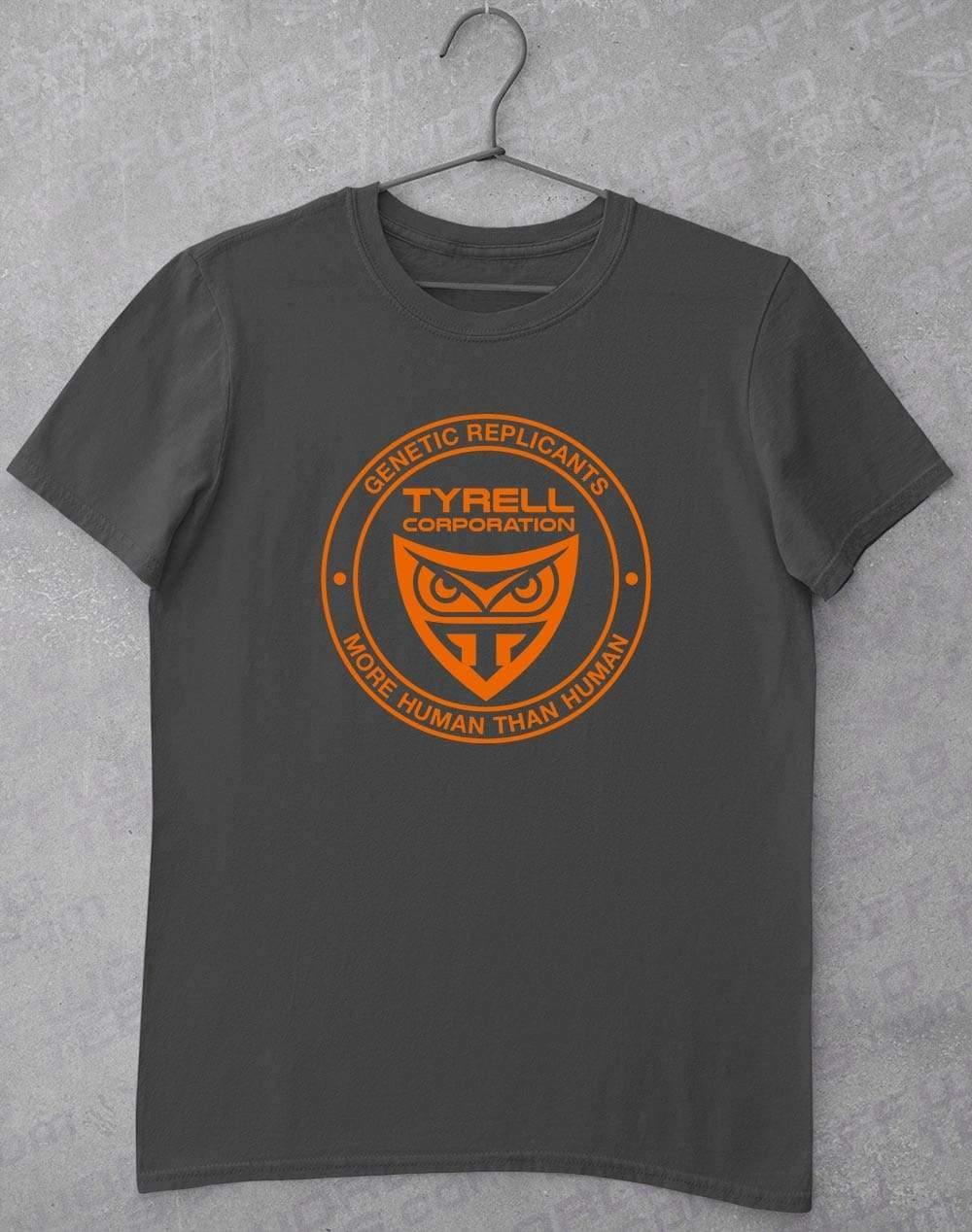 Tyrell Corp Circular T-Shirt S / Charcoal  - Off World Tees