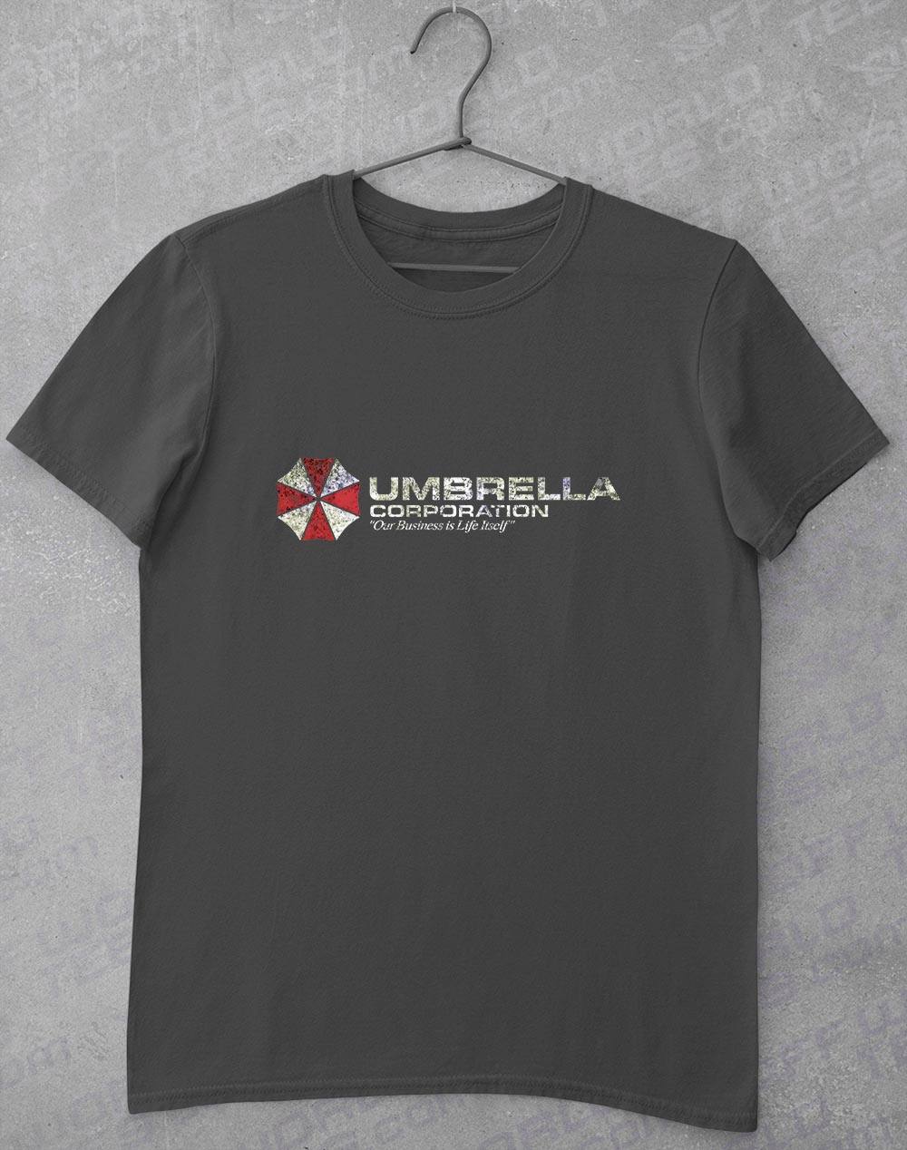 Umbrella Corporation T-Shirt S / Charcoal  - Off World Tees
