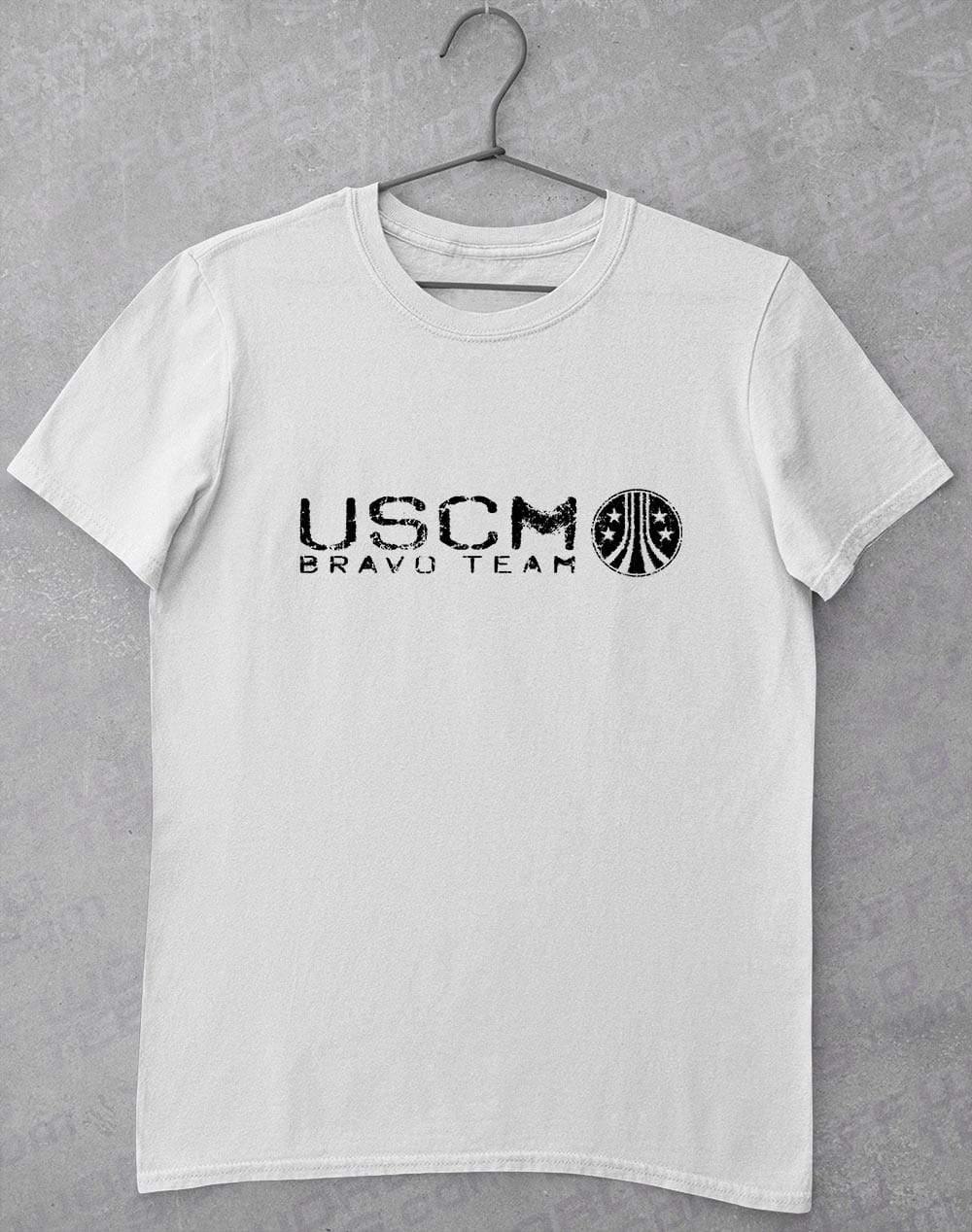 USCM Bravo Team T-Shirt S / White  - Off World Tees