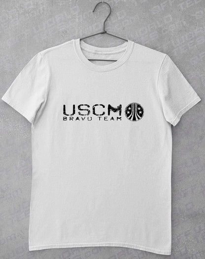 USCM Bravo Team T-Shirt S / White  - Off World Tees