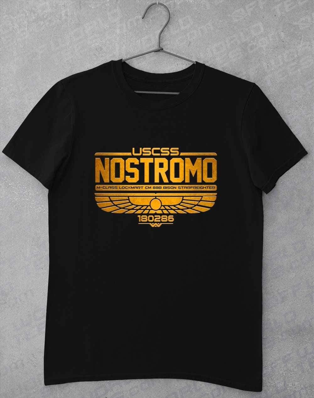 USCSS Nostromo T-Shirt S / Black  - Off World Tees