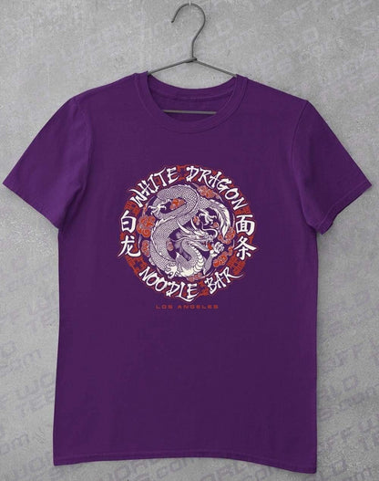 White Dragon Noodles T-Shirt S / Purple  - Off World Tees