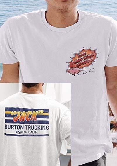 Jack Burton Trucking with Back Print T-Shirt  - Off World Tees