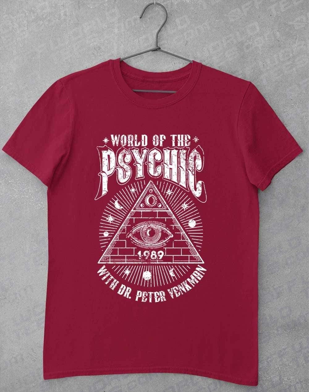 World of the Psychic T-Shirt S / Cardinal Red  - Off World Tees