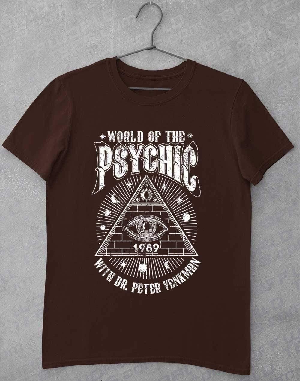 World of the Psychic T-Shirt S / Dark Chocolate  - Off World Tees