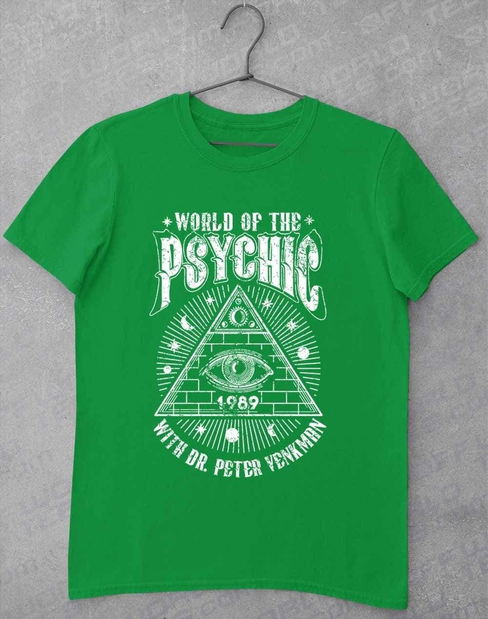 World of the Psychic T-Shirt S / Irish Green  - Off World Tees