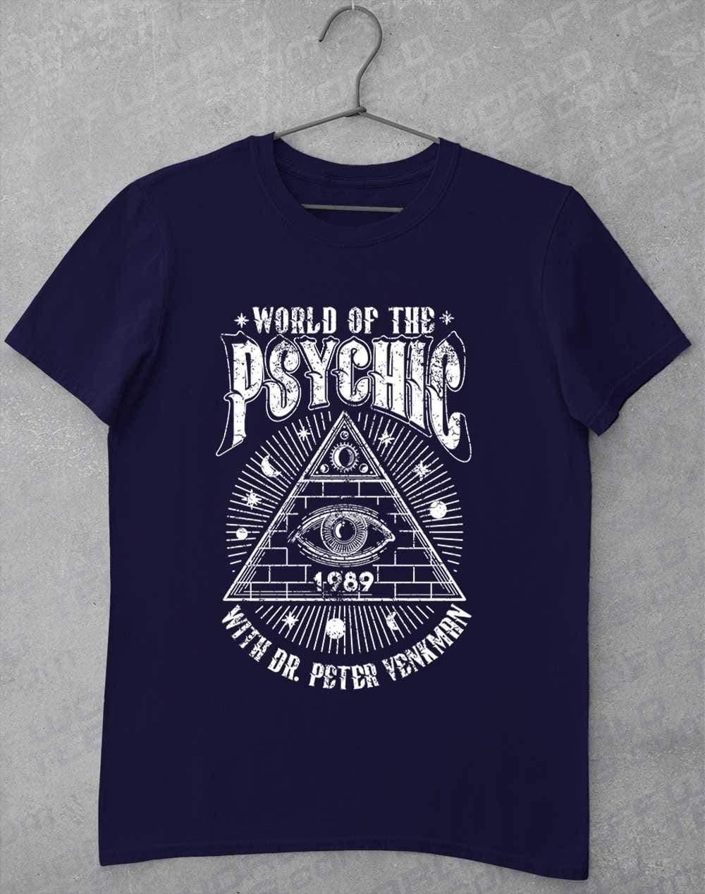 World of the Psychic T-Shirt S / Navy  - Off World Tees