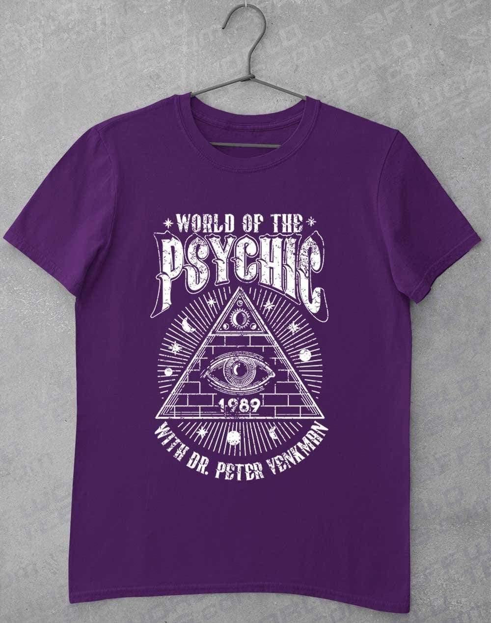 World of the Psychic T-Shirt S / Purple  - Off World Tees