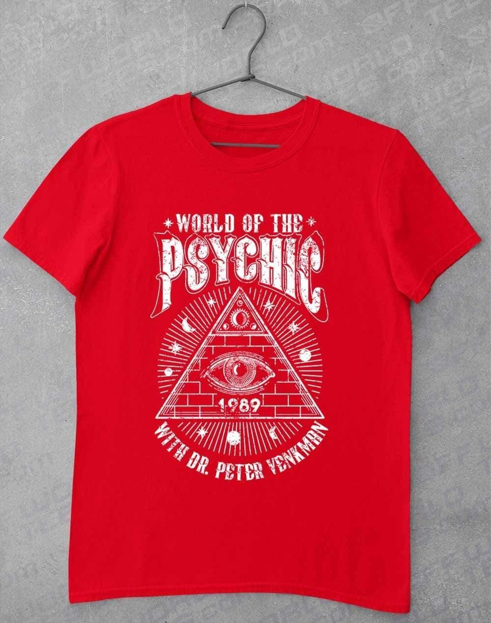 World of the Psychic T-Shirt S / Red  - Off World Tees