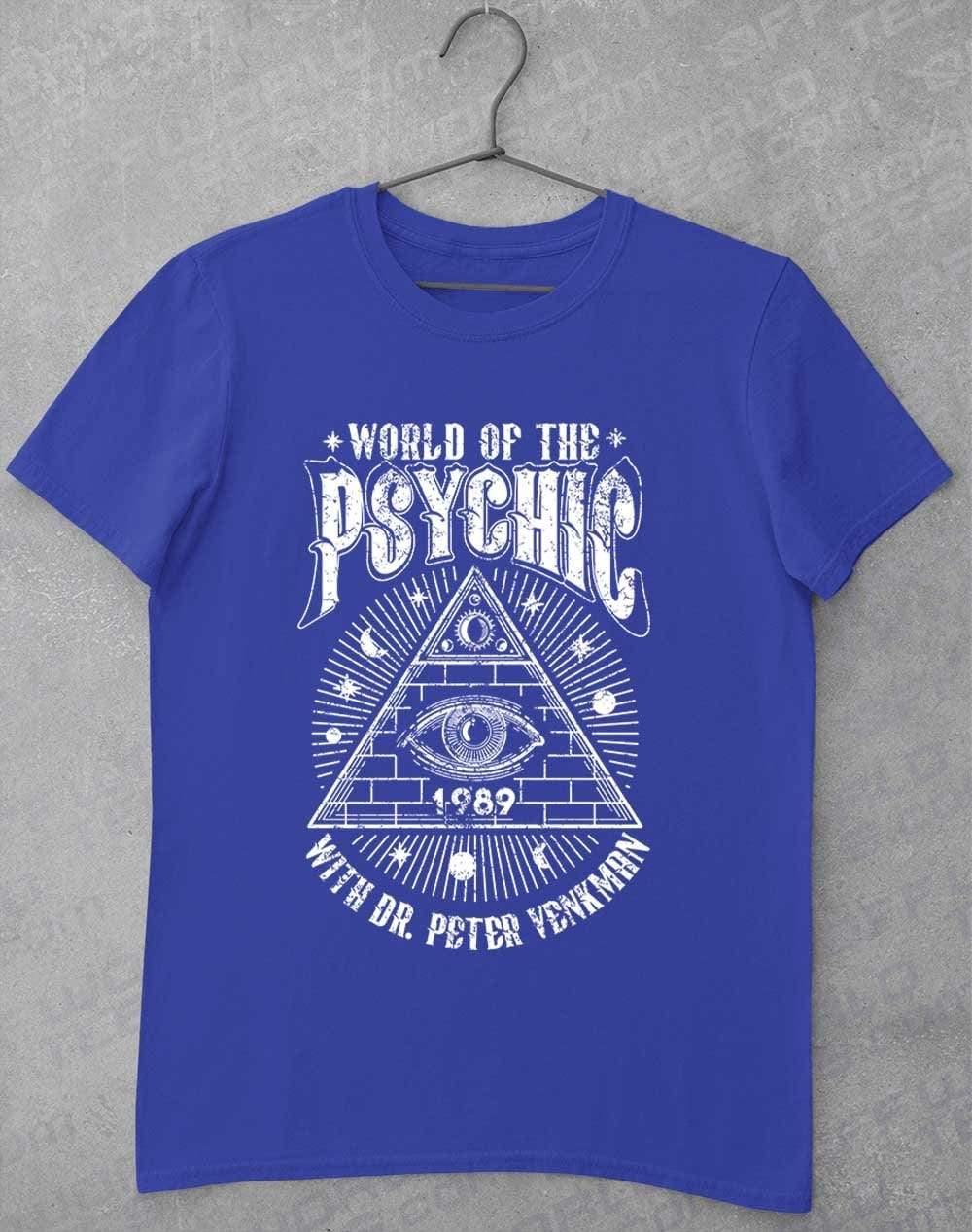 World of the Psychic T-Shirt S / Royal  - Off World Tees