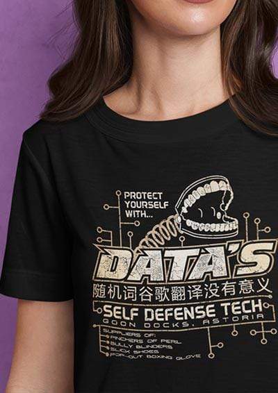 Data's Self Defense Tech Women's T-Shirt  - Off World Tees