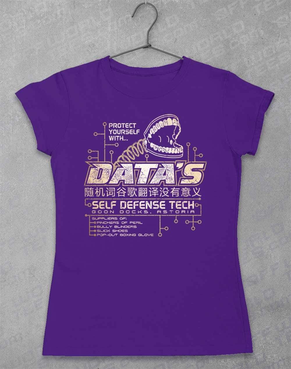 Data's Self Defense Tech Women's T-Shirt 8-10 / Lilac  - Off World Tees