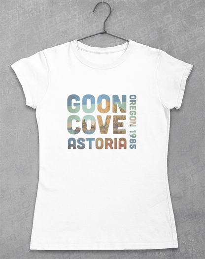 Goon Cove 1985 Women's T-Shirt 8-10 / White  - Off World Tees