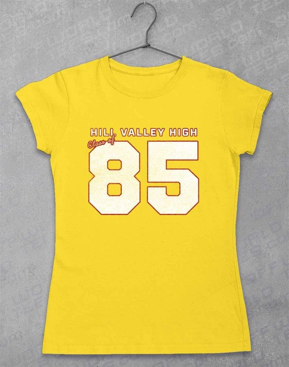 Hill Valley High 85 Women's T-Shirt 8-10 / Daisy  - Off World Tees