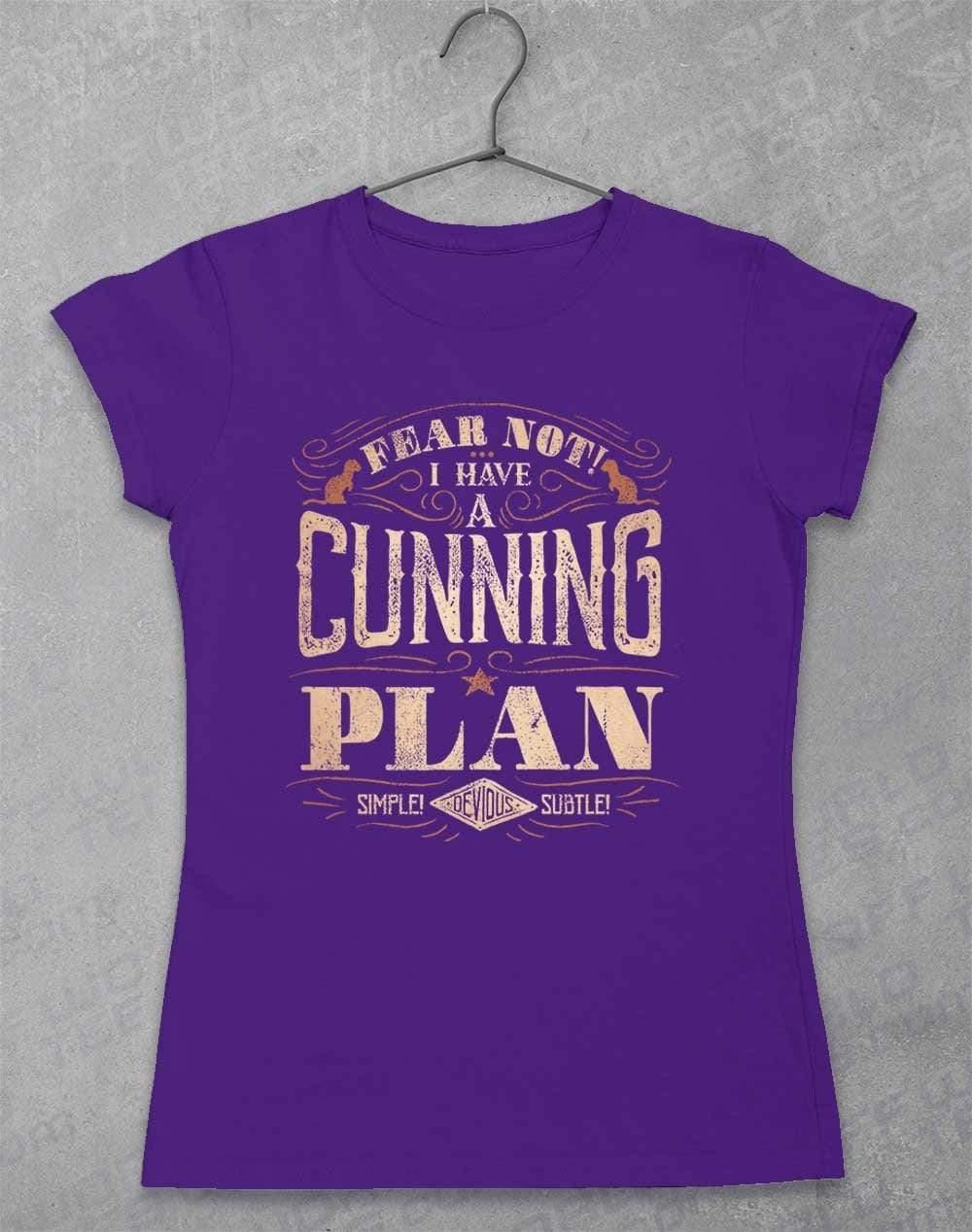 I Have a Cunning Plan Women's T-Shirt 8-10 / Lilac  - Off World Tees