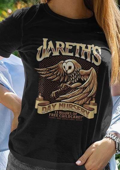 Jareth's Day Nursery Women's T-Shirt  - Off World Tees