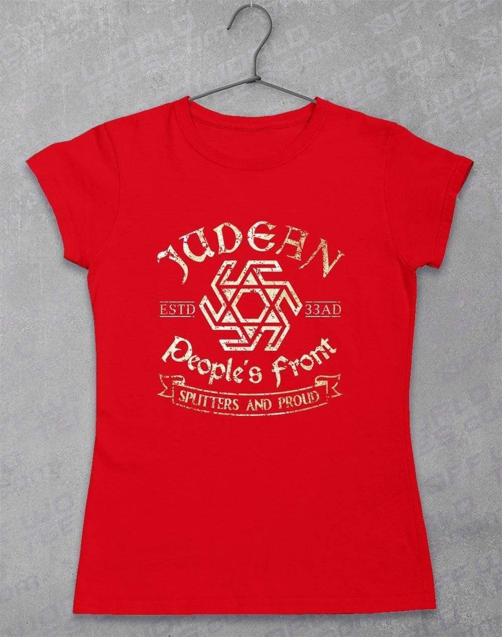 Judean People's Front Women's T-Shirt 8-10 / Red  - Off World Tees