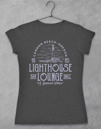 Lightouse Lounge 1985 Women's T-Shirt 8-10 / Dark Heather  - Off World Tees