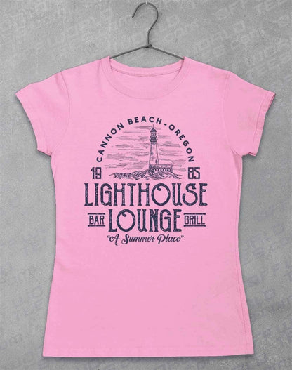 Lightouse Lounge 1985 Women's T-Shirt 8-10 / Light Pink  - Off World Tees
