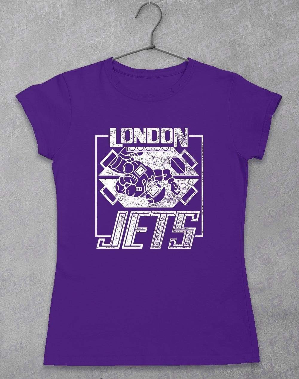London Jets - Women's T-Shirt 8-10 / Lilac  - Off World Tees