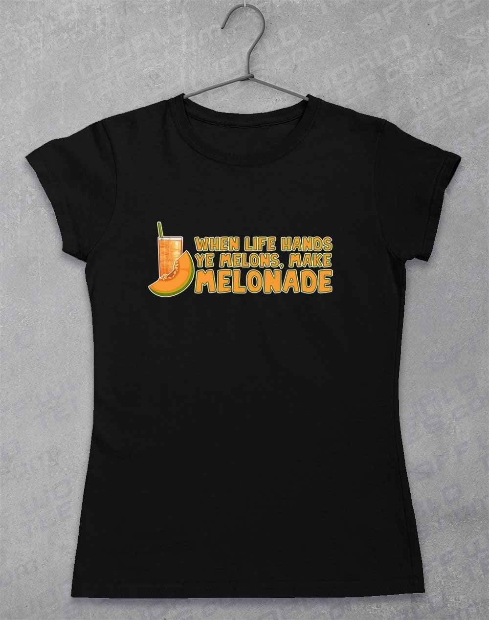 Make Melonade Womens T-Shirt 8-10 / Black  - Off World Tees