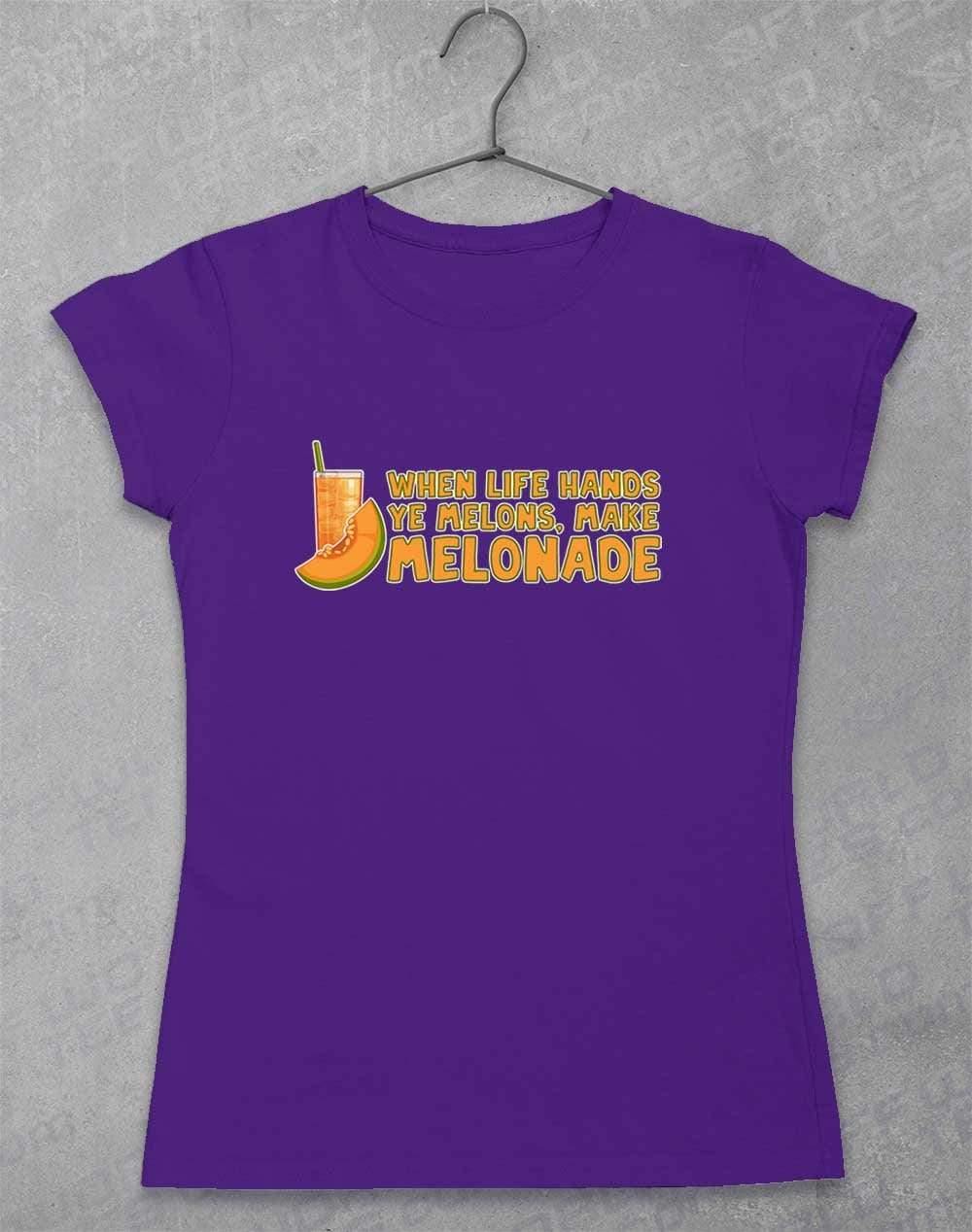 Make Melonade Womens T-Shirt 8-10 / Lilac  - Off World Tees