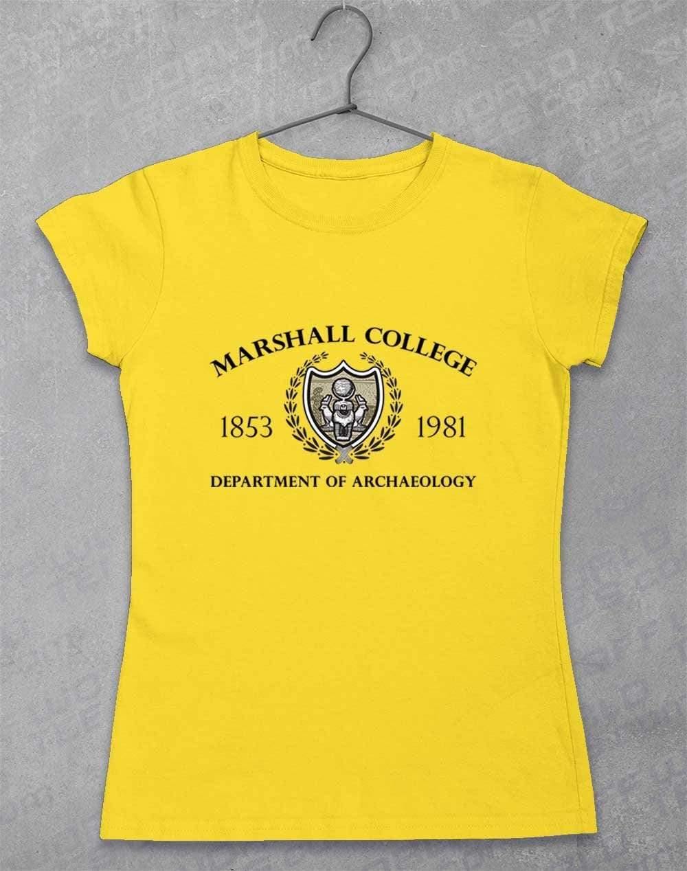 Marshall College 1981 Women's T-Shirt 8-10 / Daisy  - Off World Tees