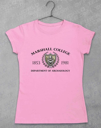 Marshall College 1981 Women's T-Shirt 8-10 / Light Pink  - Off World Tees