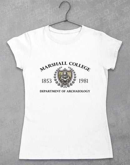 Marshall College 1981 Women's T-Shirt 8-10 / White  - Off World Tees