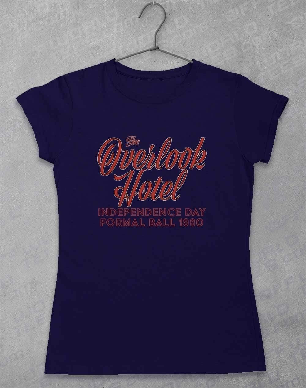 Overlook Formal 1980 Women's T-Shirt 8-10 / Navy  - Off World Tees
