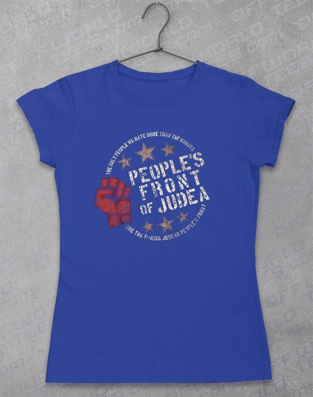 People's Front of Judea Women's T-Shirt 8-10 / Royal  - Off World Tees