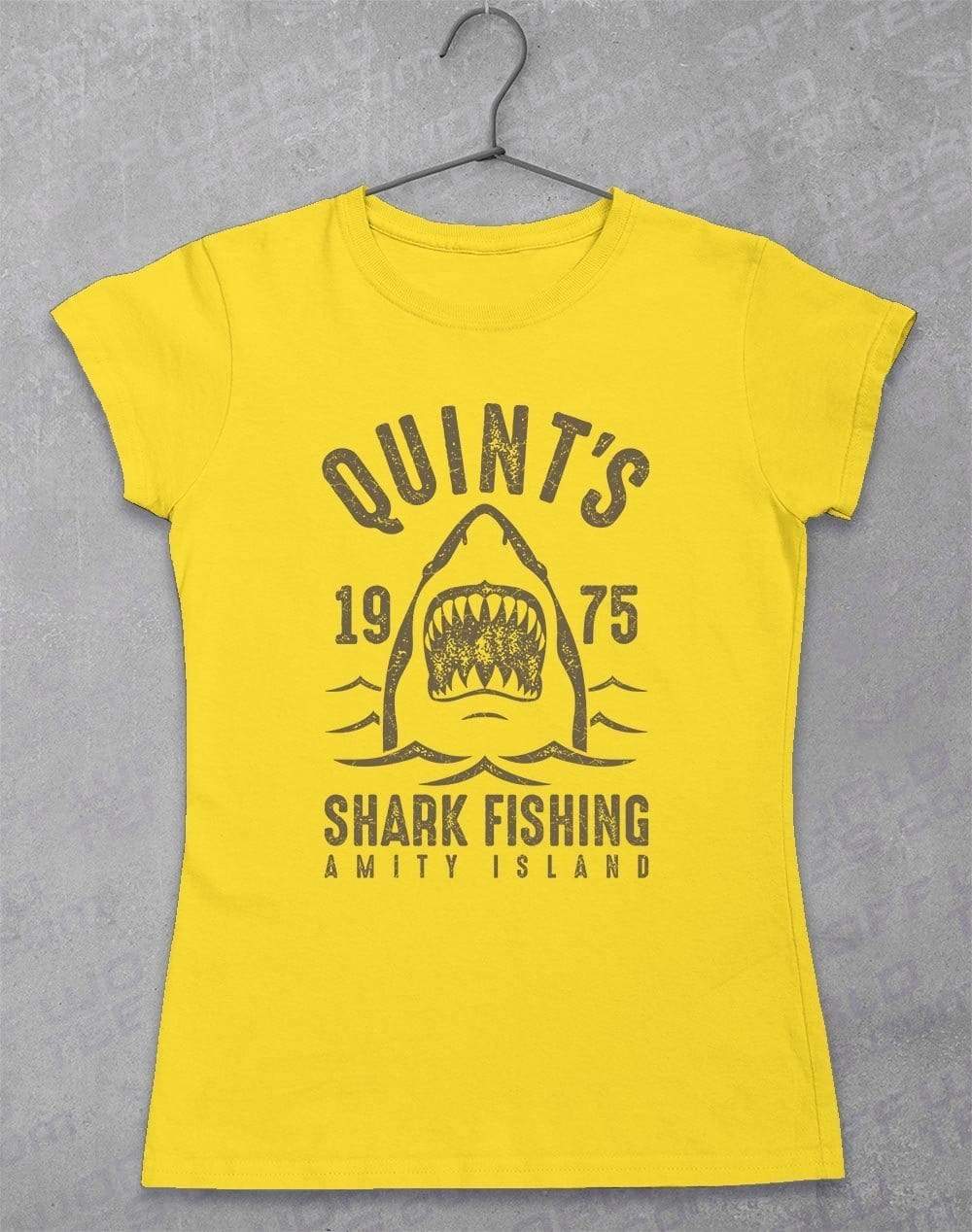 Quint's Fishing Women's T-Shirt 8-10 / Daisy  - Off World Tees