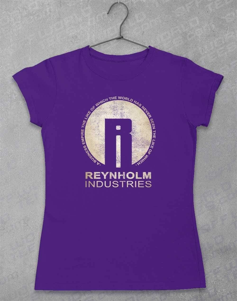 Reynholm Industries Women's T-Shirt 8-10 / Lilac  - Off World Tees