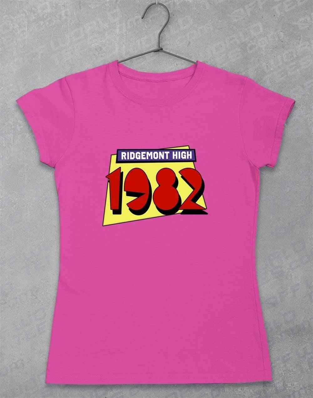 Ridgemont High 1982 Women's T-Shirt 8-10 / Azalea  - Off World Tees