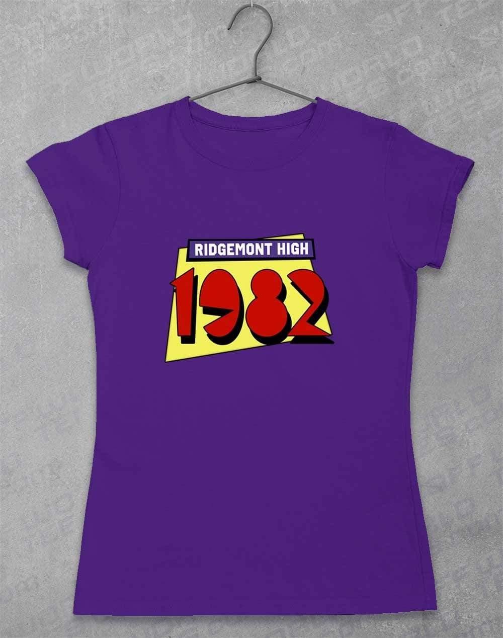 Ridgemont High 1982 Women's T-Shirt 8-10 / Lilac  - Off World Tees