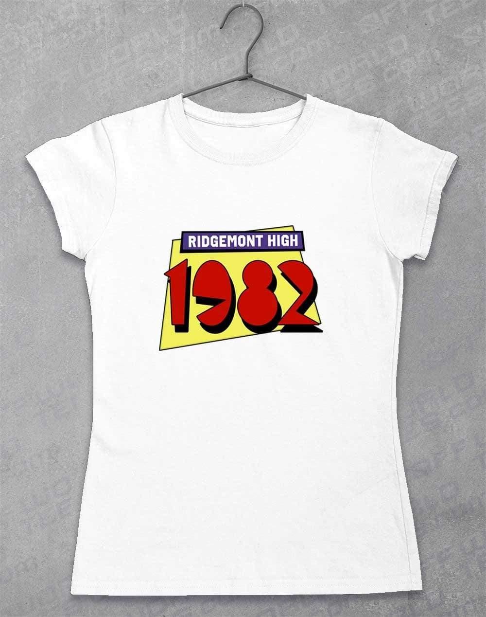 Ridgemont High 1982 Women's T-Shirt 8-10 / White  - Off World Tees