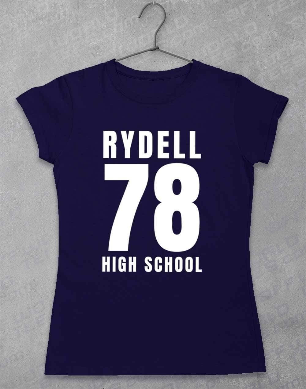 Rydell High 78 Women's T-Shirt 8-10 / Navy  - Off World Tees